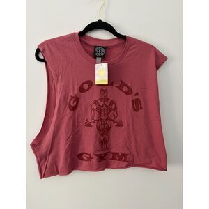 Gold’s Gym Muscle Tank Top – Pink – Size L